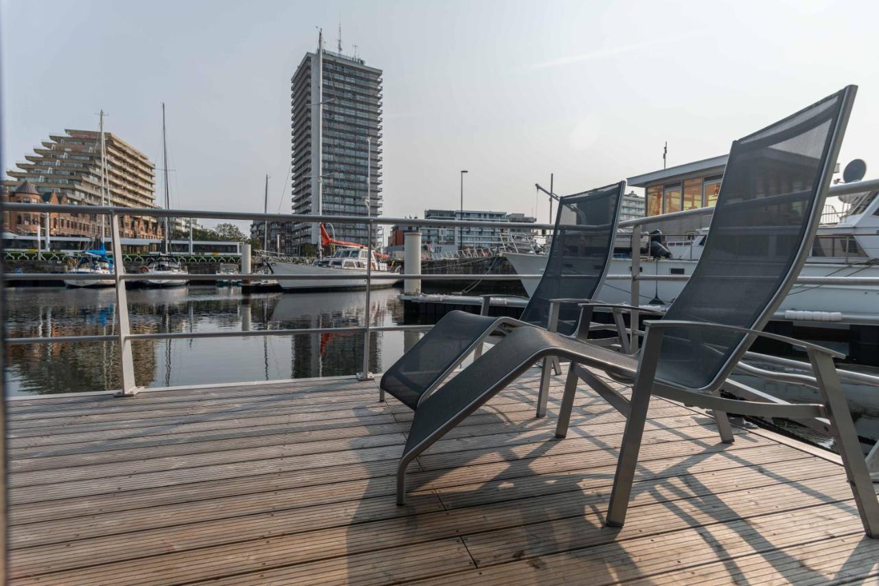 Houseboat-Oostende Luaran gambar